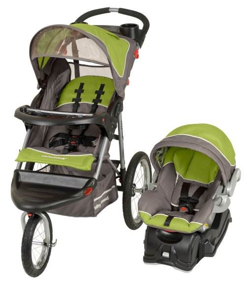 Baby Trend Expedition Jogger Jogging Stroller & Car Seat Travel System - Mojito