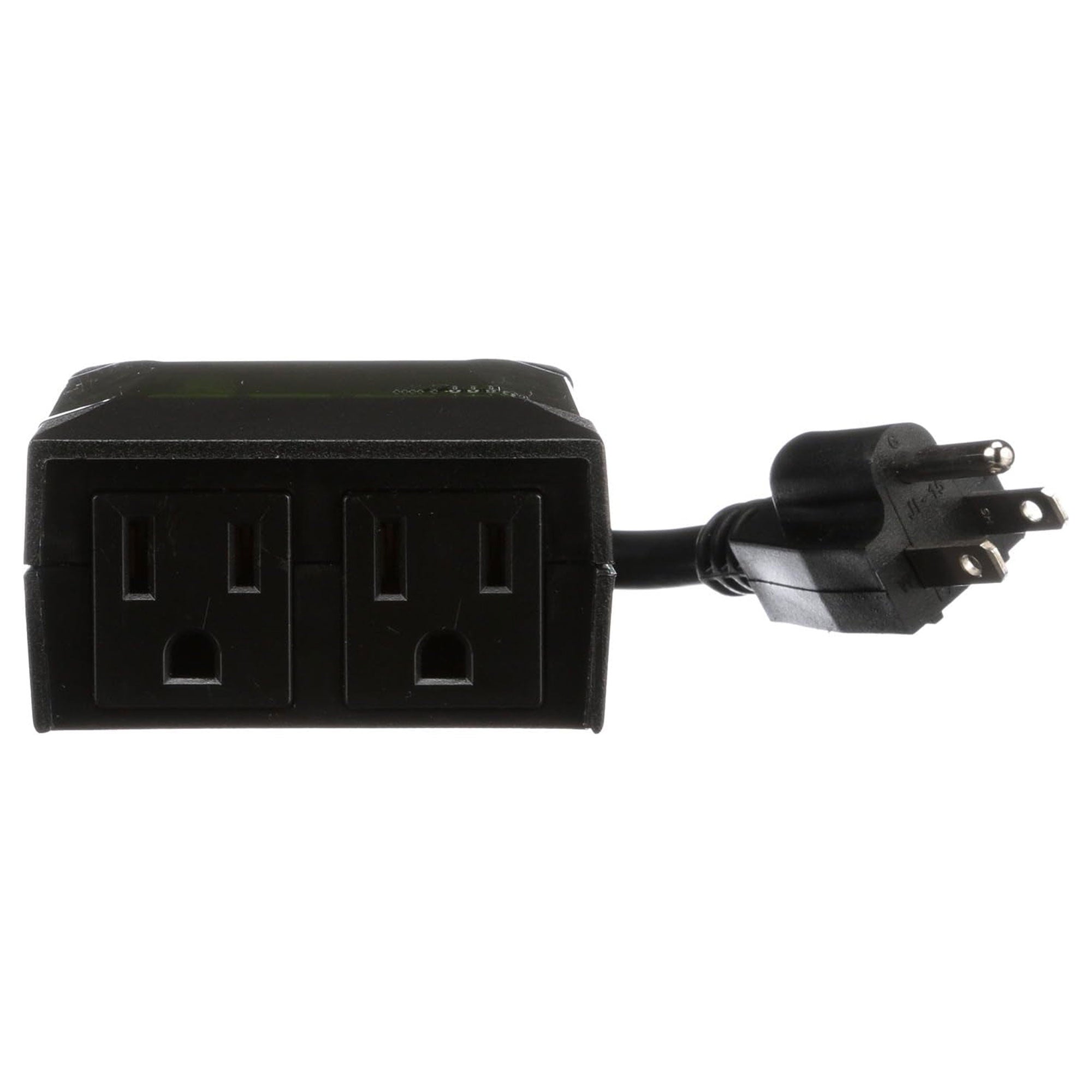 Woods 0.5 Horsepower Heavy Duty 7 Day Digital 2 Outlet Timer, Black (Open Box) - VMInnovations