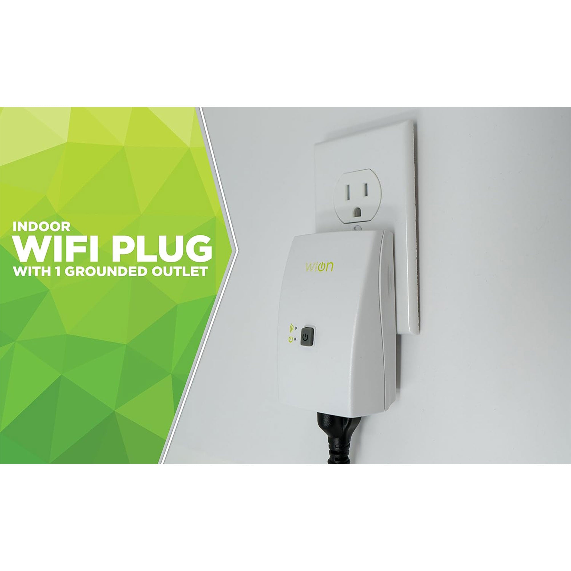 Wion 125V 60 Hertz WiFi Receptacle w/Wireless Switch & Timer (Open Box) - VMInnovations