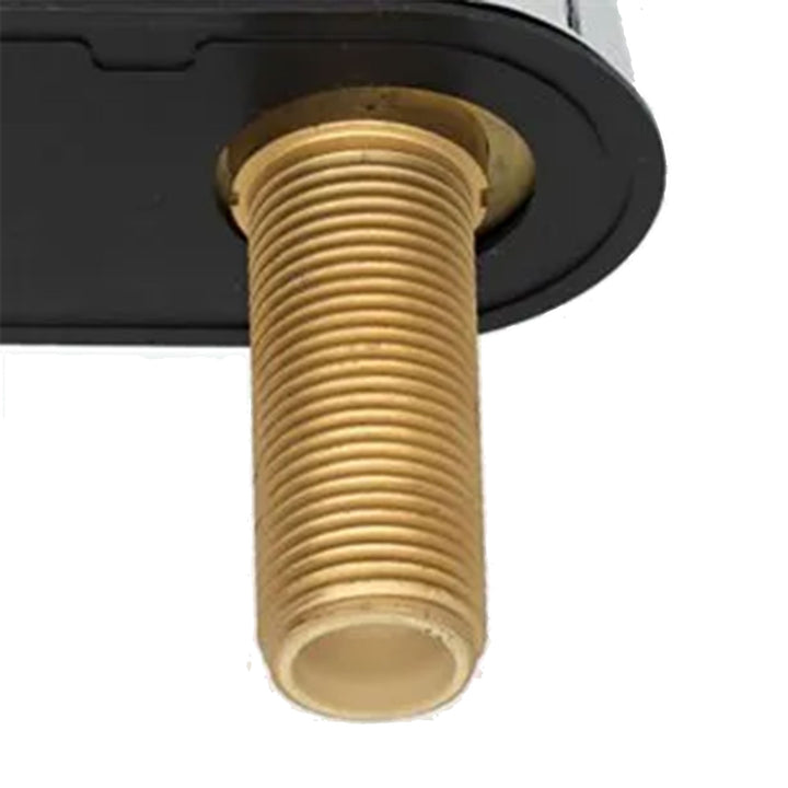 HomePointe Mid Arch Double Handle Lavatory Faucet with Pop Up, Chrome Finish - VMInnovations