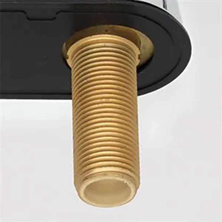 HomePointe Mid-Arch Double Handle Lavatory Faucet with Pop-Up, Brushed Nickel - VMInnovations