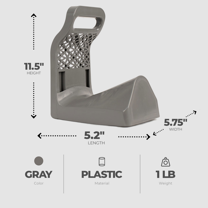 Teknor Apex Zero G 0.62 Pound Durable 100 Foot Wall Mount Hose Hanger, Gray - VMInnovations