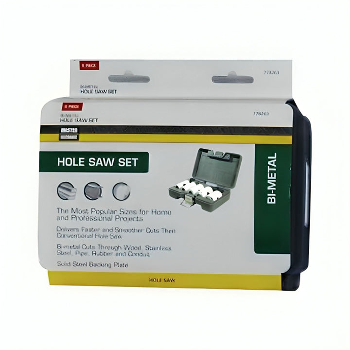 Master Mechanic 6 Piece Bi Metal Hole Saw Drive Plate on Hole Saws Under 3 Inch - VMInnovations