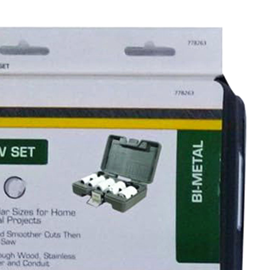Master Mechanic 6 Piece Bi Metal Hole Saw Drive Plate on Hole Saws Under 3 Inch - VMInnovations