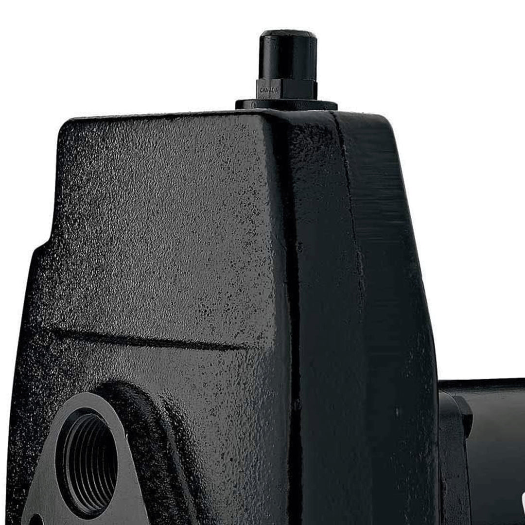 Flotec 1/2 HP Cast Iron Convertible Jet Pump Tackles Water Depths of Up To 100' - VMInnovations