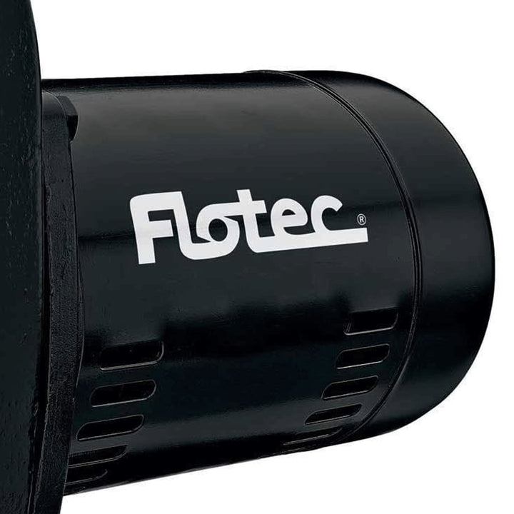 Flotec 1/2 HP Cast Iron Convertible Jet Pump Tackles Water Depths of Up To 100' - VMInnovations