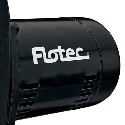Flotec 1/2 HP Cast Iron Convertible Jet Pump Tackles Water Depths of Up To 100'