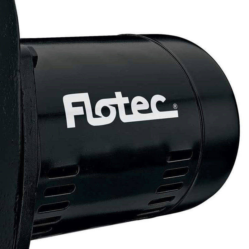 Flotec 1/2 HP Cast Iron Convertible Jet Pump Tackles Water Depths of Up To 100&