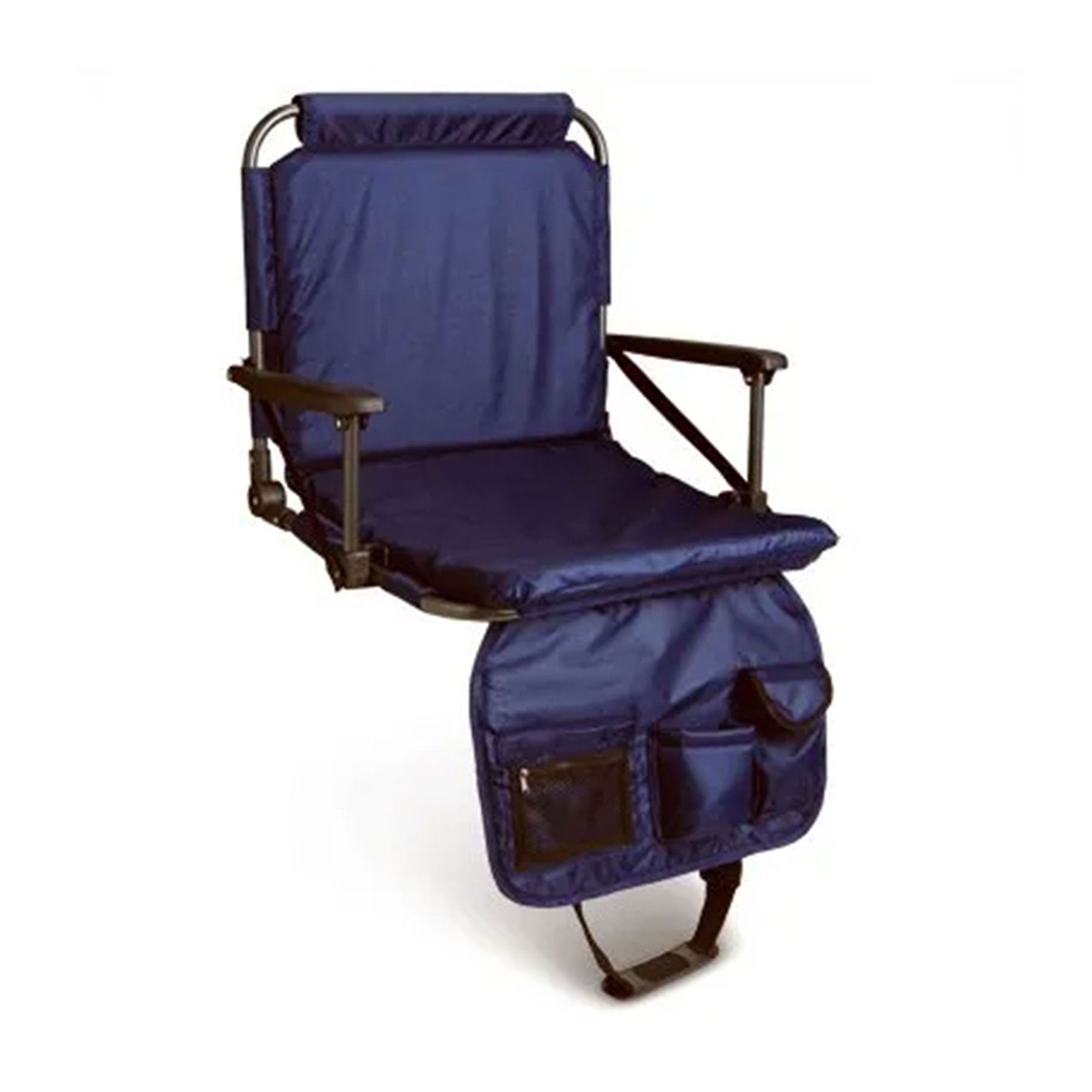 Four Seasons Courtyard Stadium Seat w/Back Support, Multicolor(4 Pack)(Open Box) - VMInnovations
