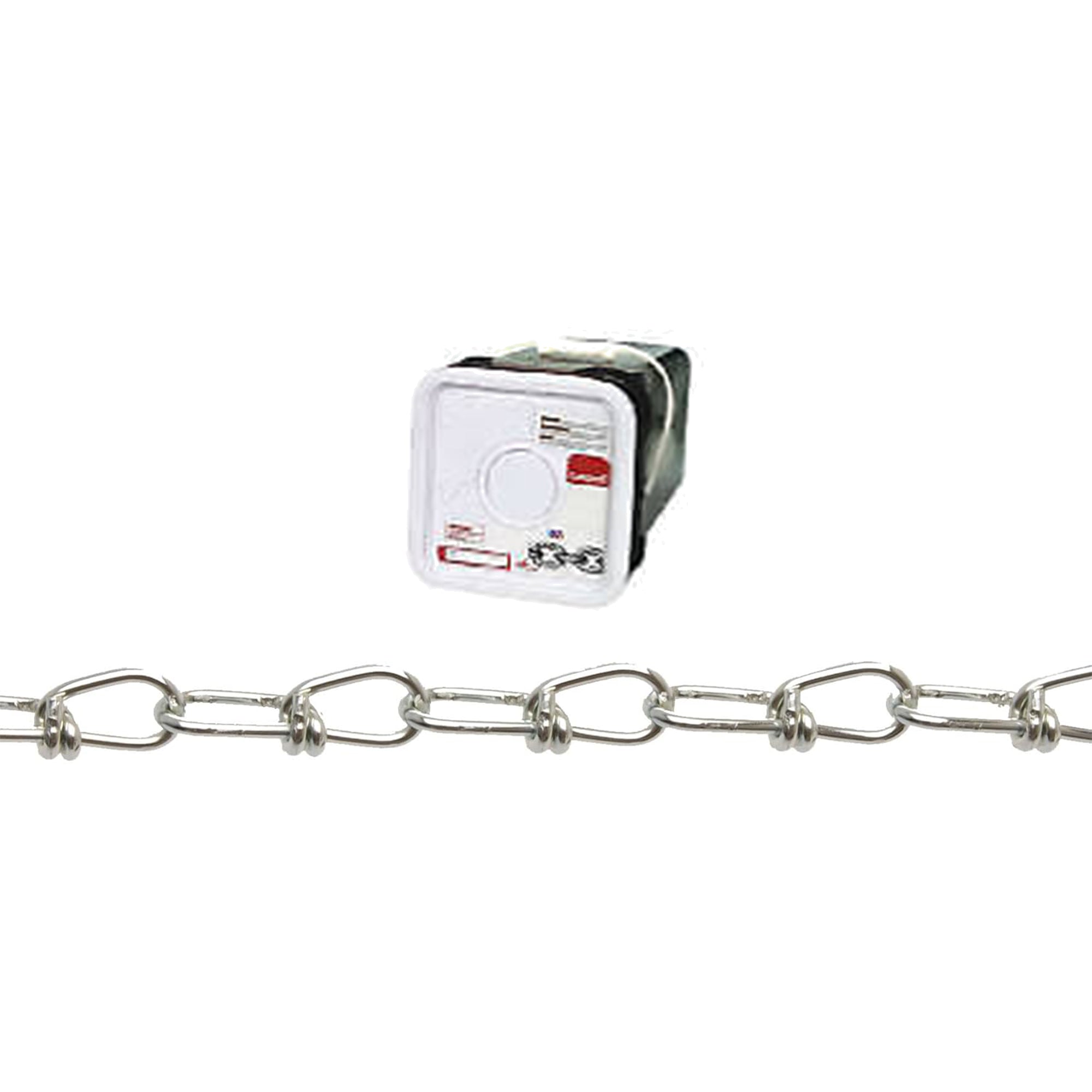 Campbell Chain & Fittings Steel Zinc Plated Inco Double Loop Chain Square Pail - VMInnovations
