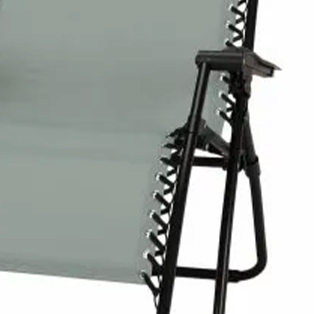 Four Seasons Courtyard Sunny Isles XL Steel Zero Gravity Chair, Green (3 Pack) - VMInnovations