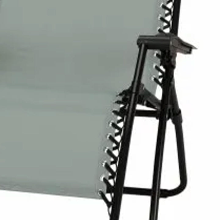 Four Seasons Courtyard Sunny Isles XL Steel Zero Gravity Chair, Green (3 Pack) - VMInnovations