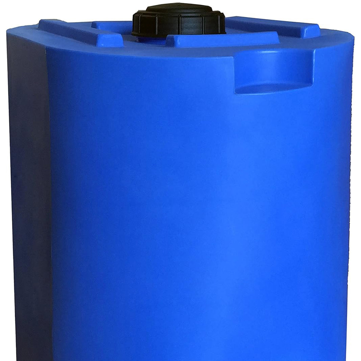 WaterPrepared 55 Gal Stackable Design Utility Water Tank w/Large Cap, Blue(Used)