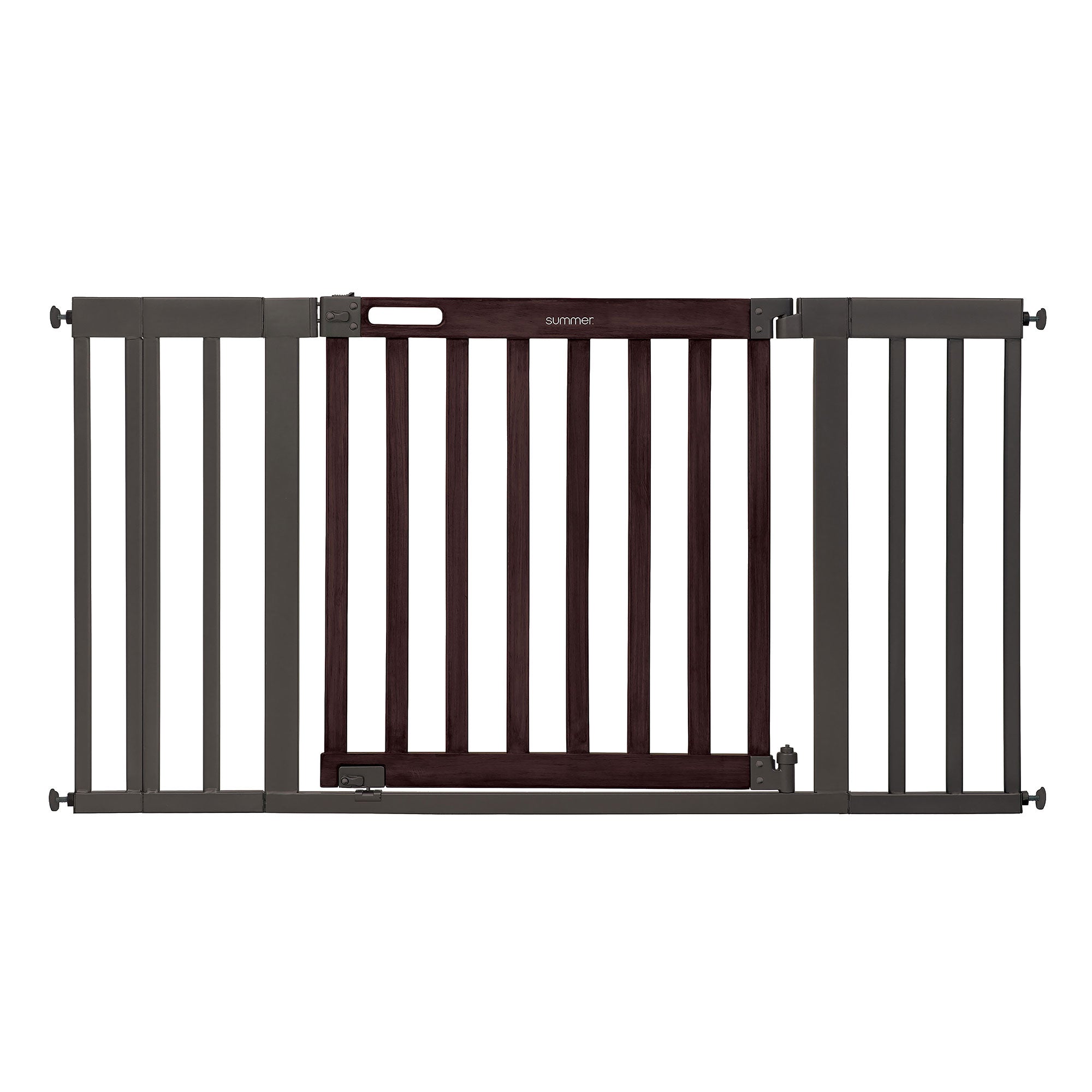 Ingenuity 30 Inch Summer Infant West End Safety Pet and Baby Gate, Dark Walnut - VMInnovations