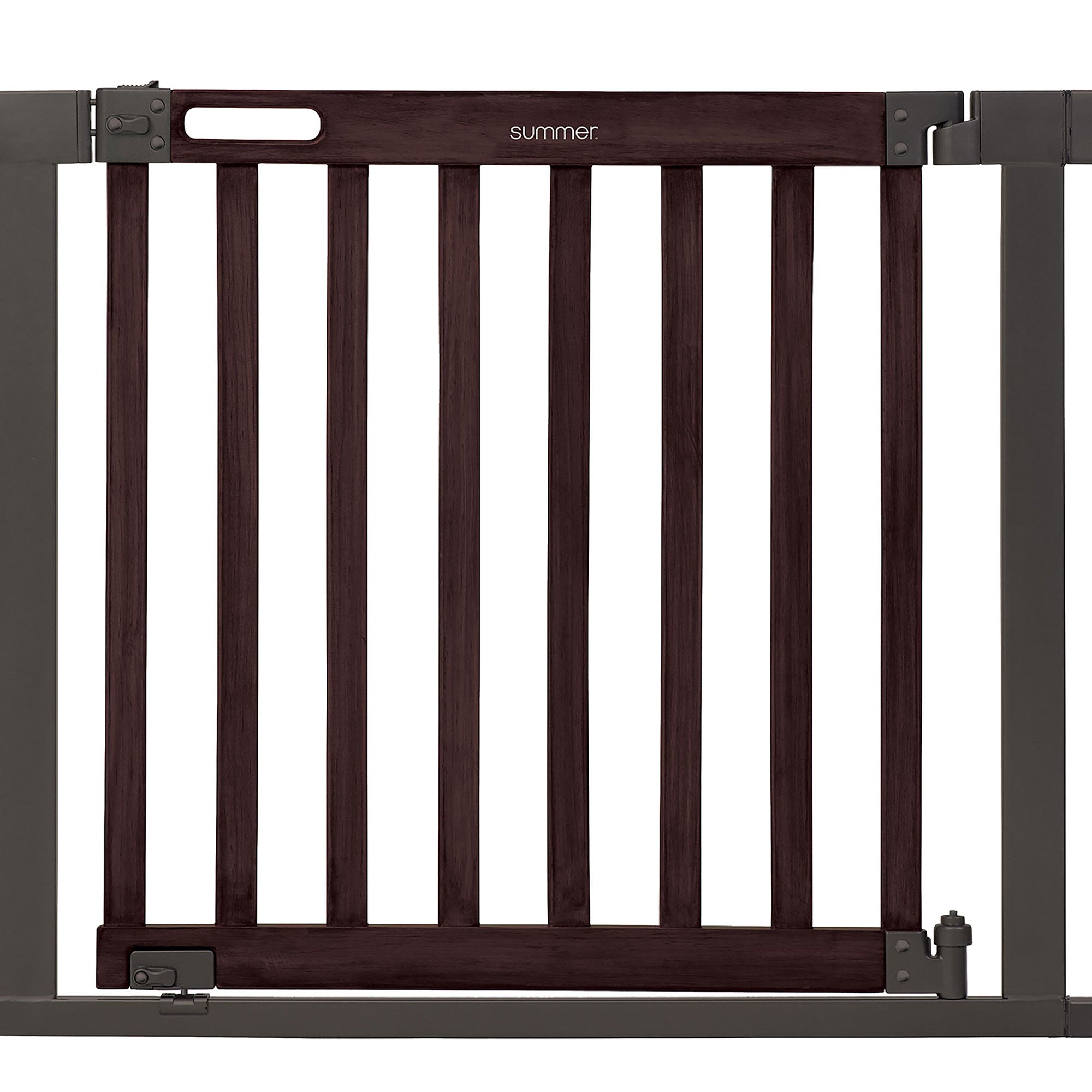 Ingenuity 30 Inch Summer Infant West End Safety Pet and Baby Gate, Dark Walnut - VMInnovations