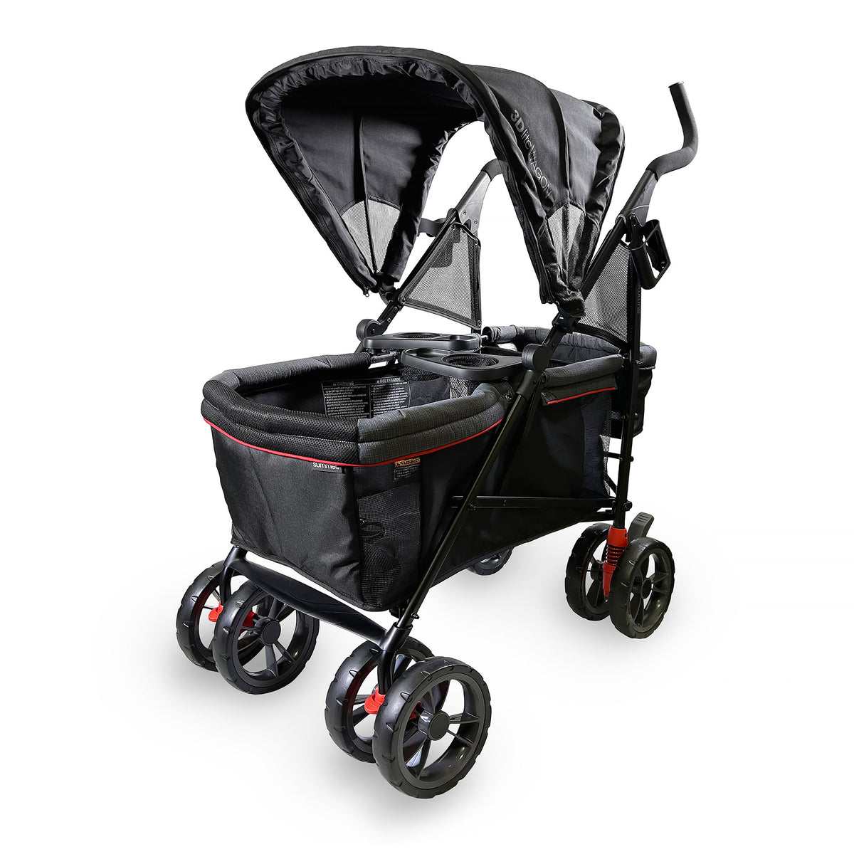 Summer Infant 3Dlite Wagon Lightweight Stroller for Infant & Toddler (Open Box)