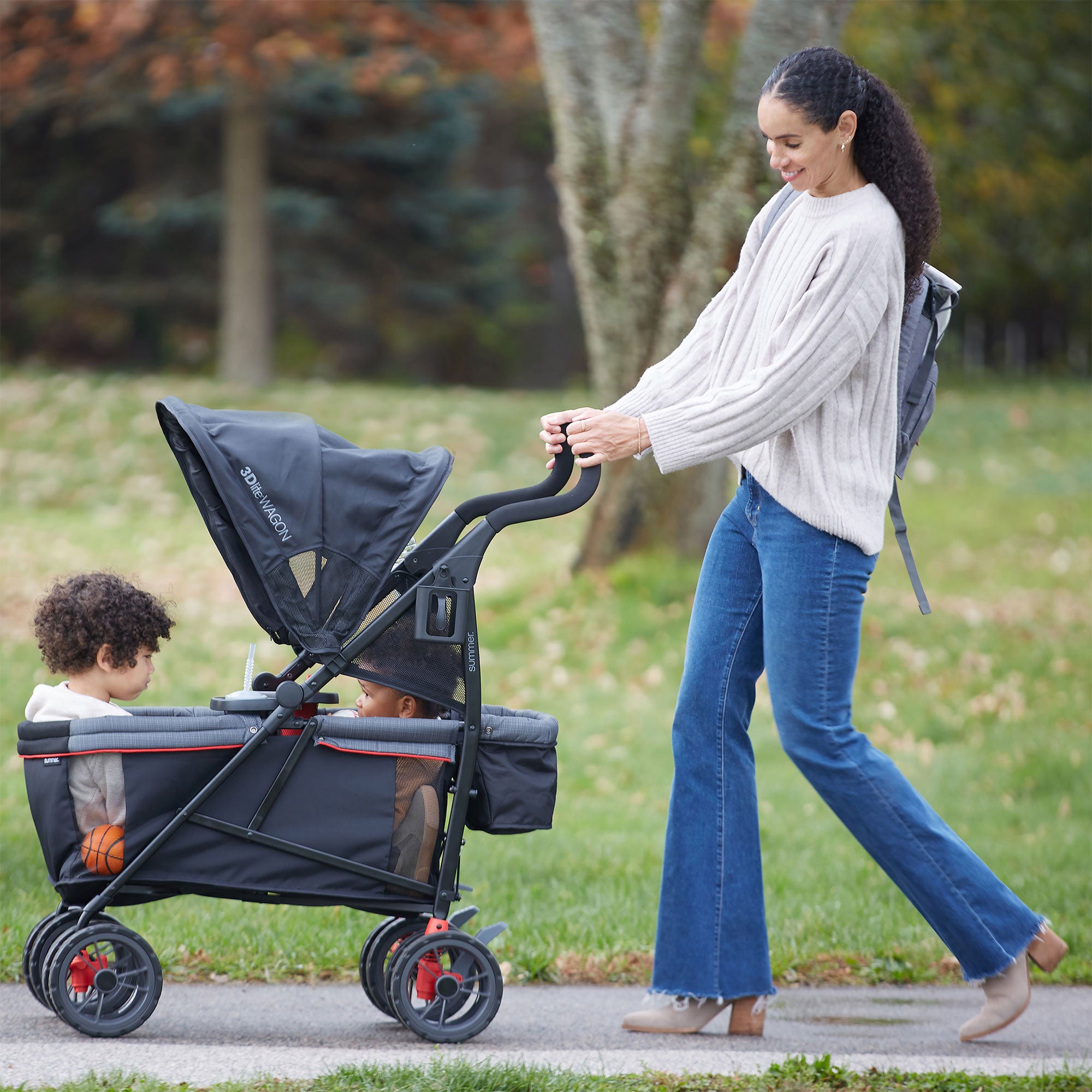 Summer Infant 3Dlite Wagon Convenience Lightweight Stroller for Infant & Toddler - VMInnovations