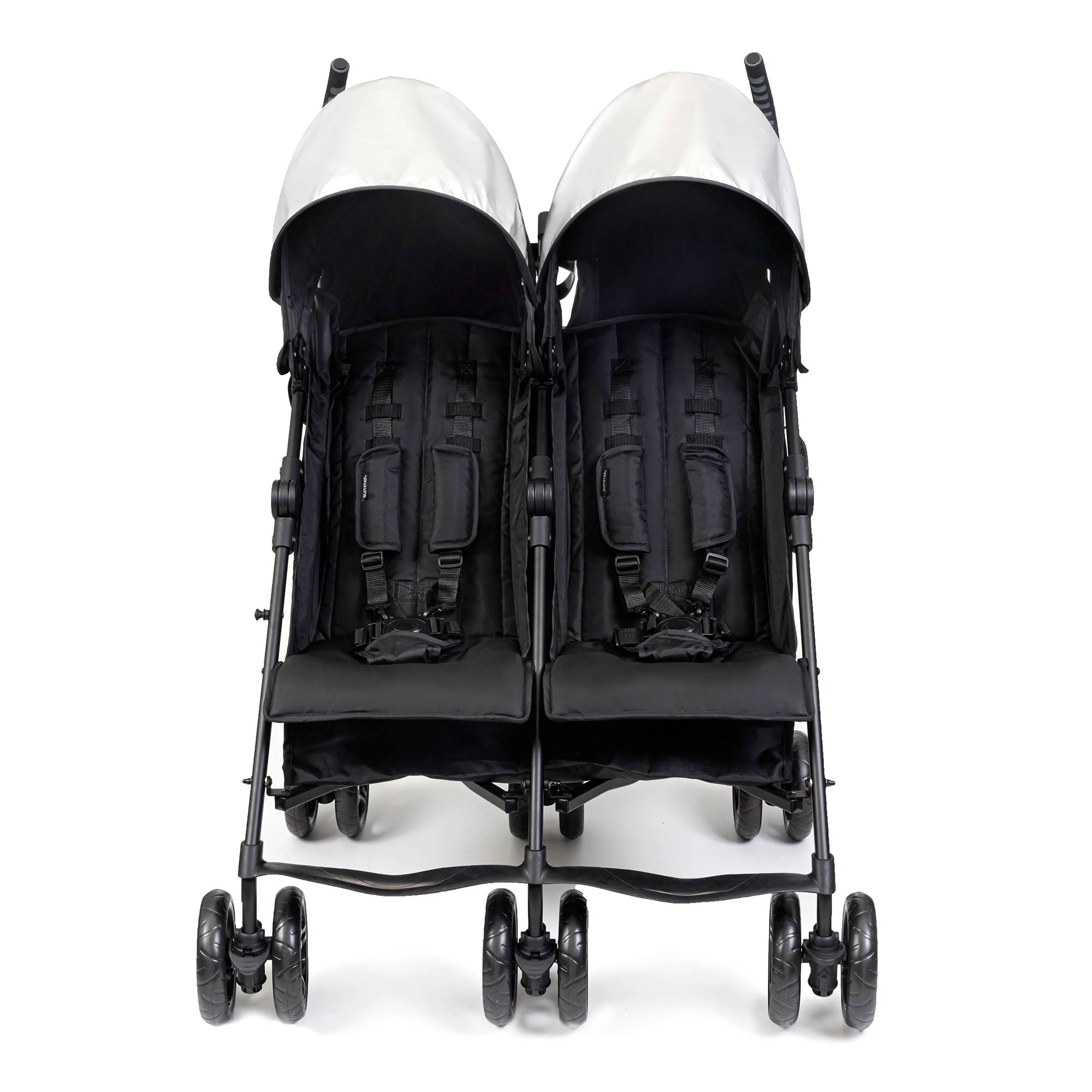Summer Infant 3Dlite Side by Side Double Stroller for Infants & Toddlers, Black - VMInnovations