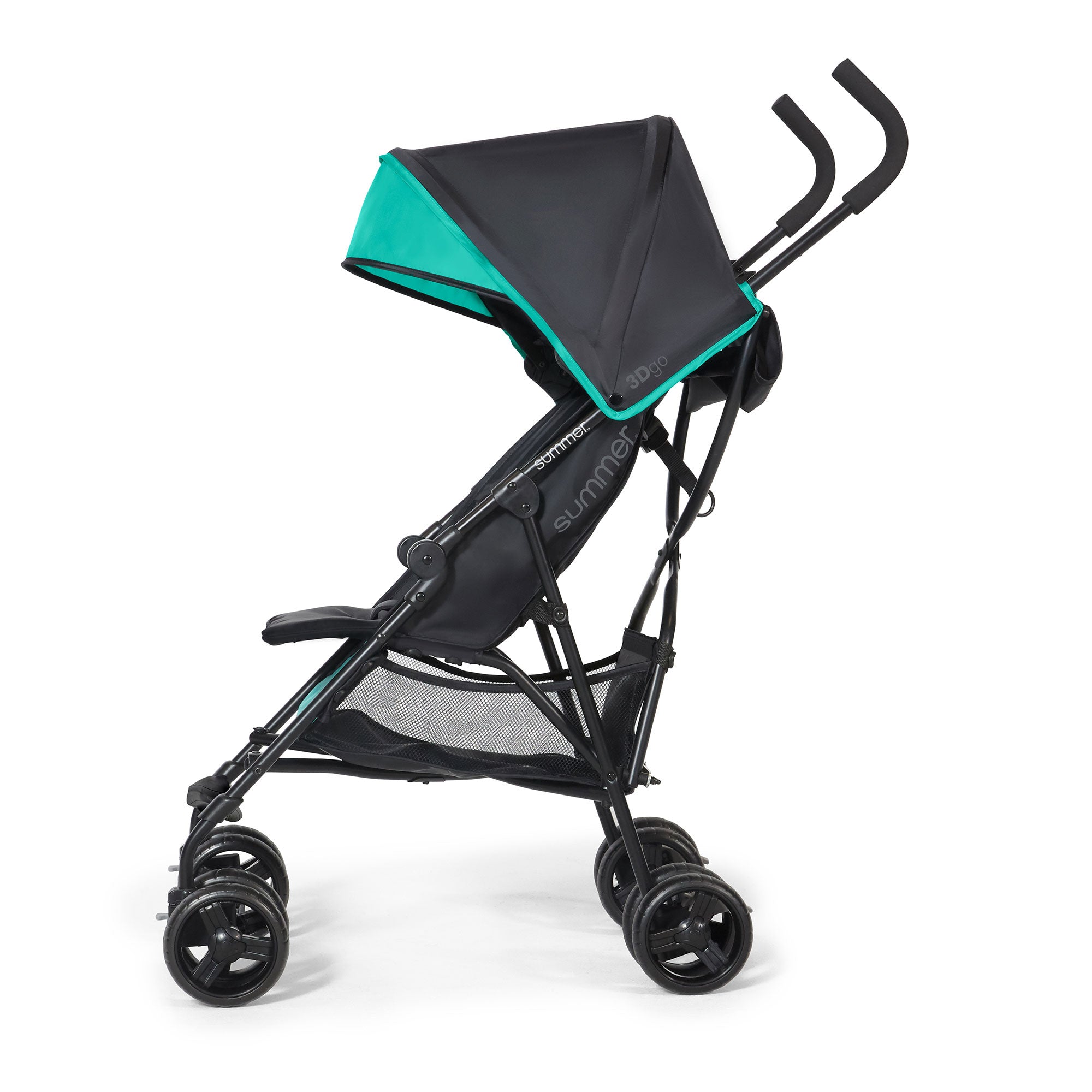 Summer Infant 3Dgo Compact Fold Unisex Convenience Stroller, Black (Used) - VMInnovations
