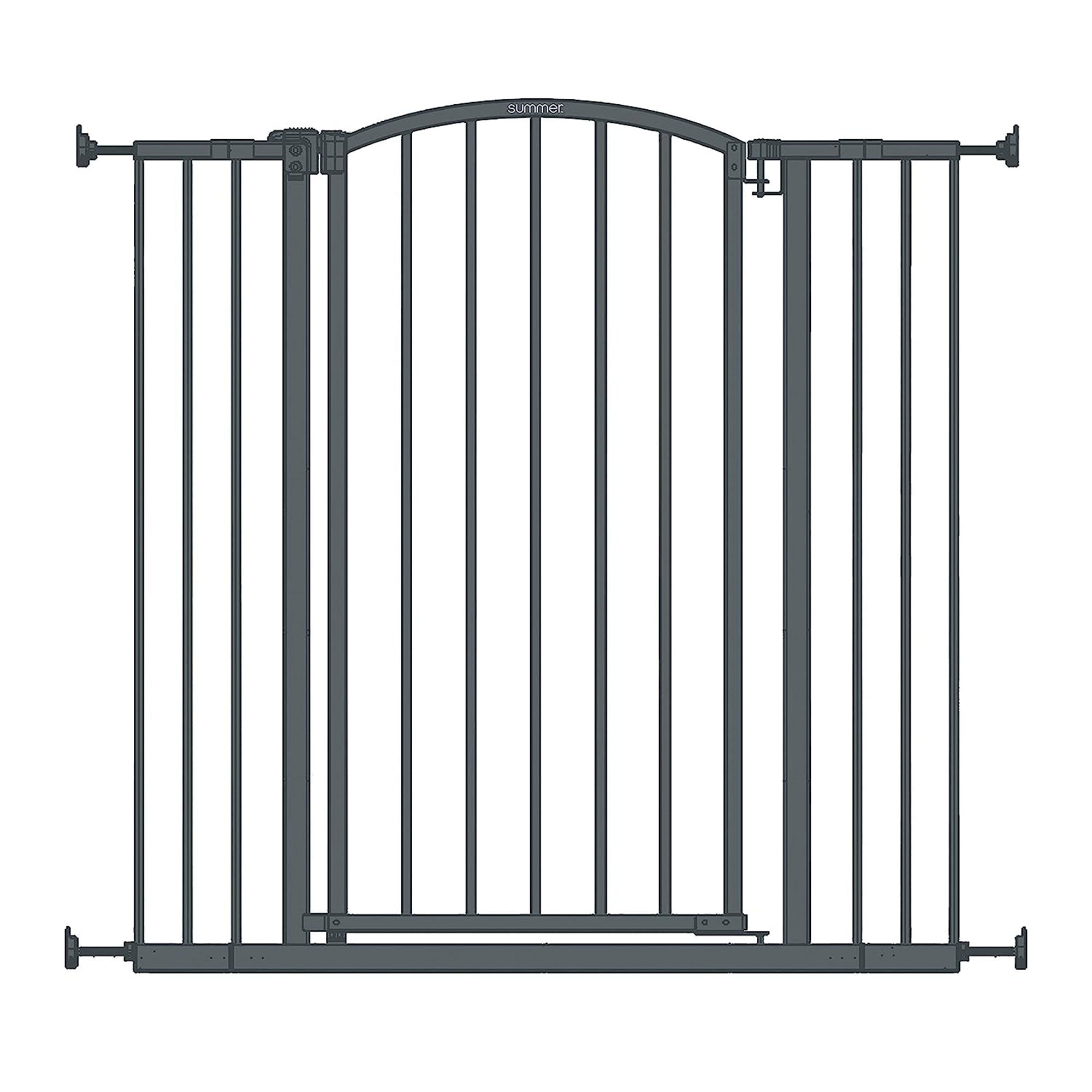 Ingenuity Summer Infant 36" Extra Tall & Wide Pet & Baby Gate, Gray (Open Box) - VMInnovations