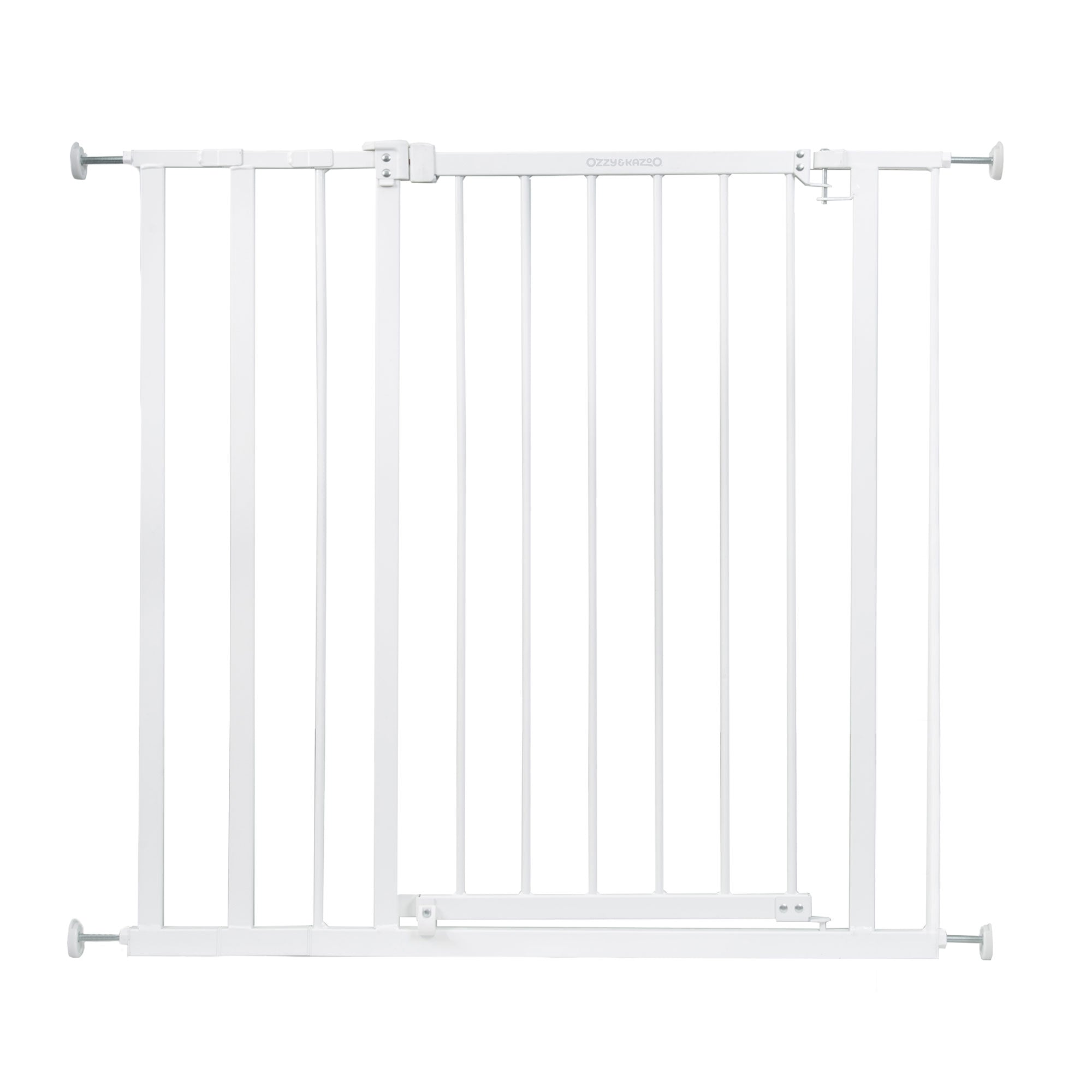 Ingenuity Ozzy & Kazoo 36” Tall Walk Through Dog Gate For Doorway or Stairway - VMInnovations