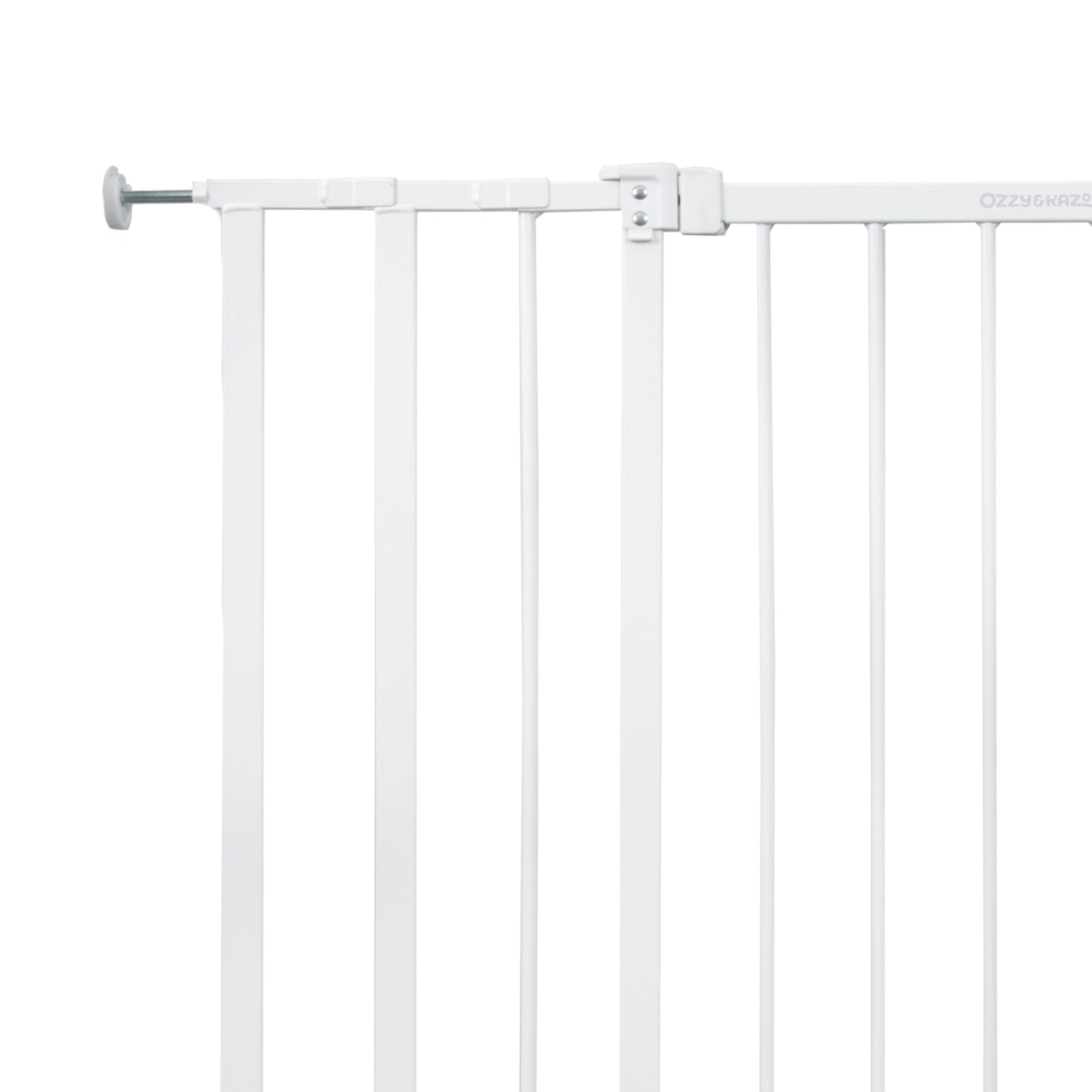 Ingenuity Ozzy & Kazoo 36” Tall Walk Through Dog Gate For Doorway or Stairway - VMInnovations