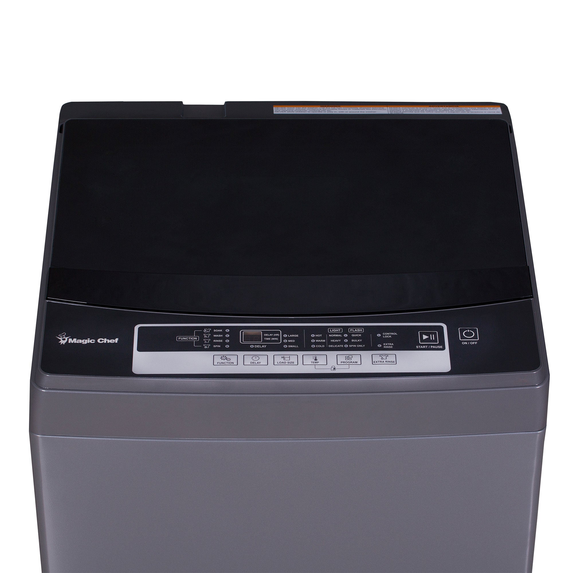 Magic Chef Portable Compact Top Load Washer with 6 Fully Automatic Wash Cycles - VMInnovations