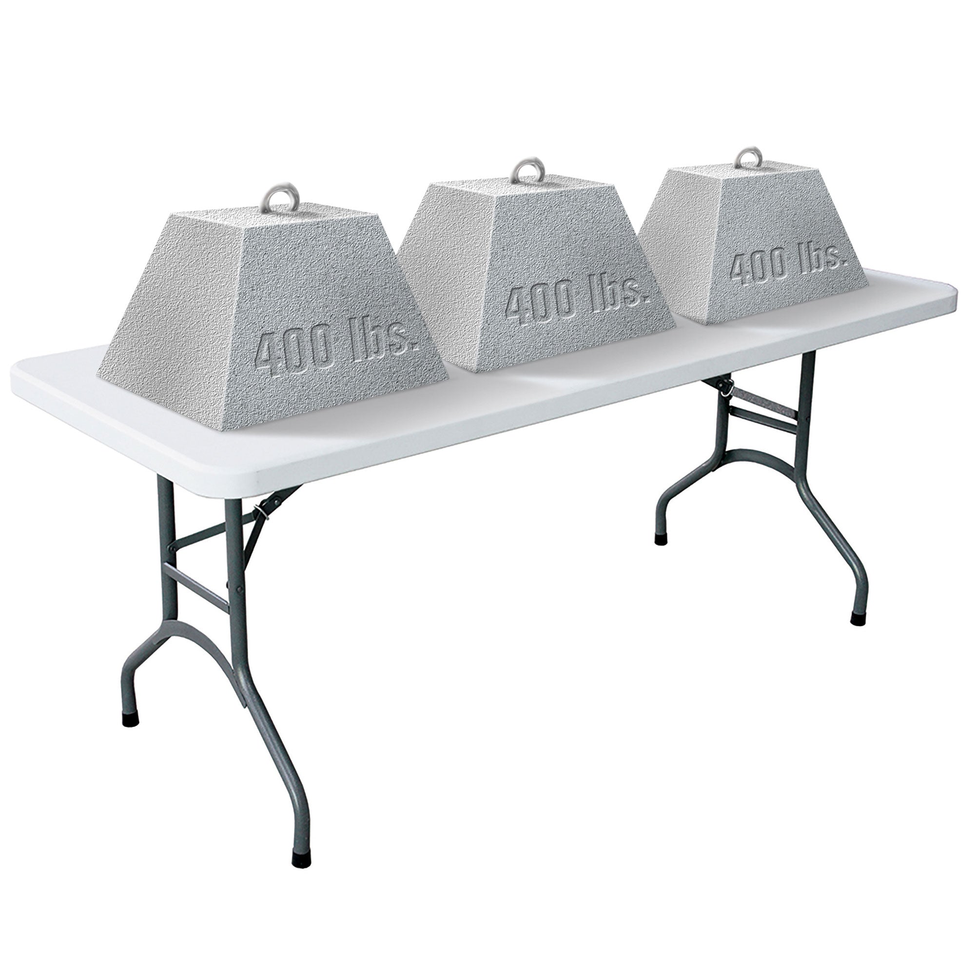 Peakform Compact Folding Banquet Table for Indoor or Outdoor Use, 6ft (Used)