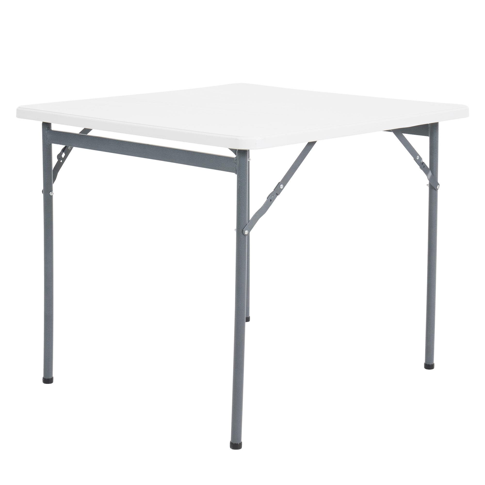 Peakform Folding Banquet Table for Indoor or Outdoor Use, 34", White (Open Box) - VMInnovations
