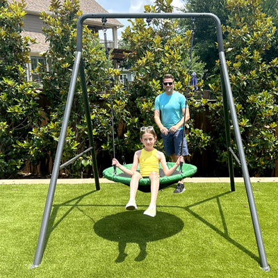 gobaplay Outdoor Frame + gobaplay Playset Extension + gobaplay Adjustable Rope