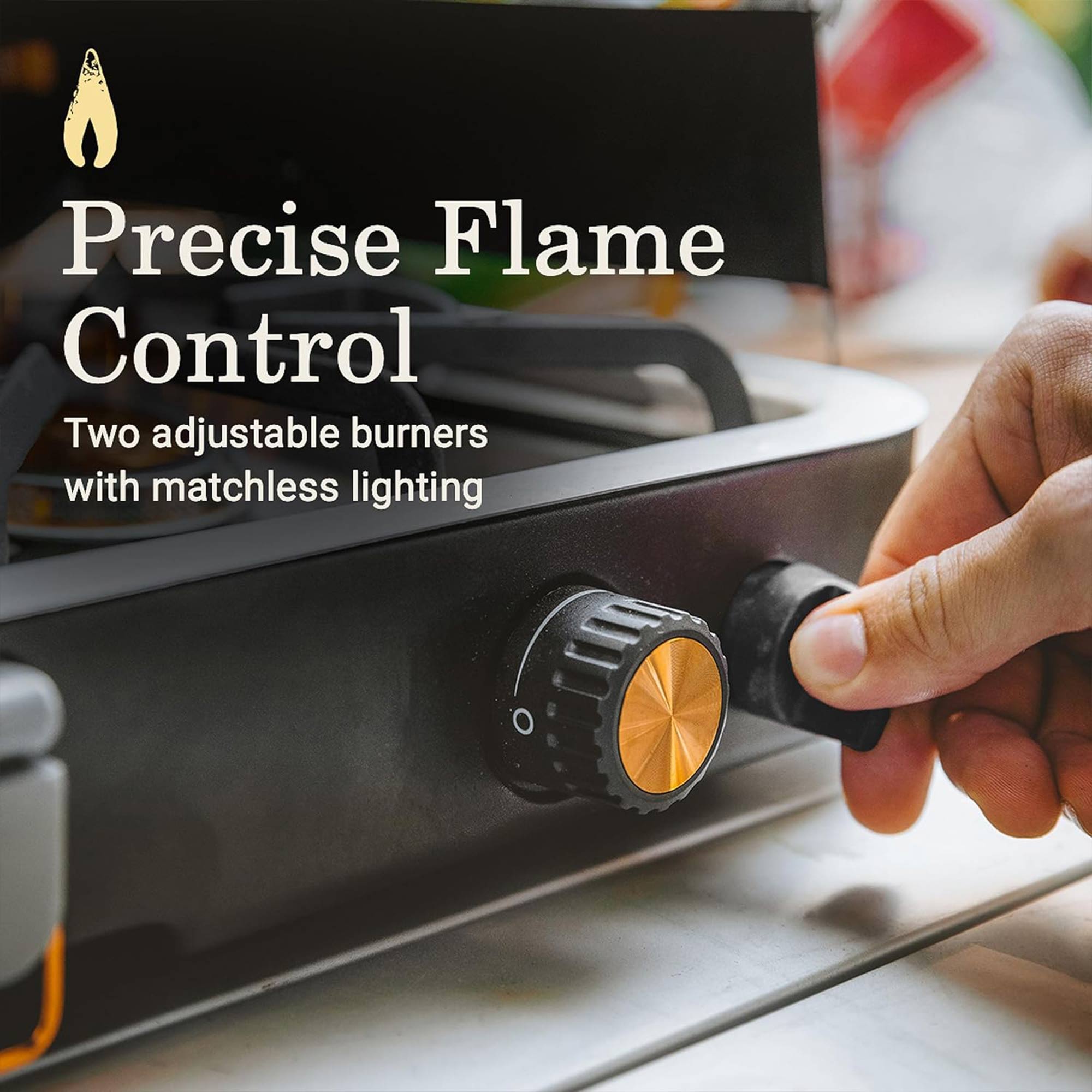 Coleman 1900 Collection 3 in 1 Propane Stove w/Handle and Carry Case (Open Box) - VMInnovations