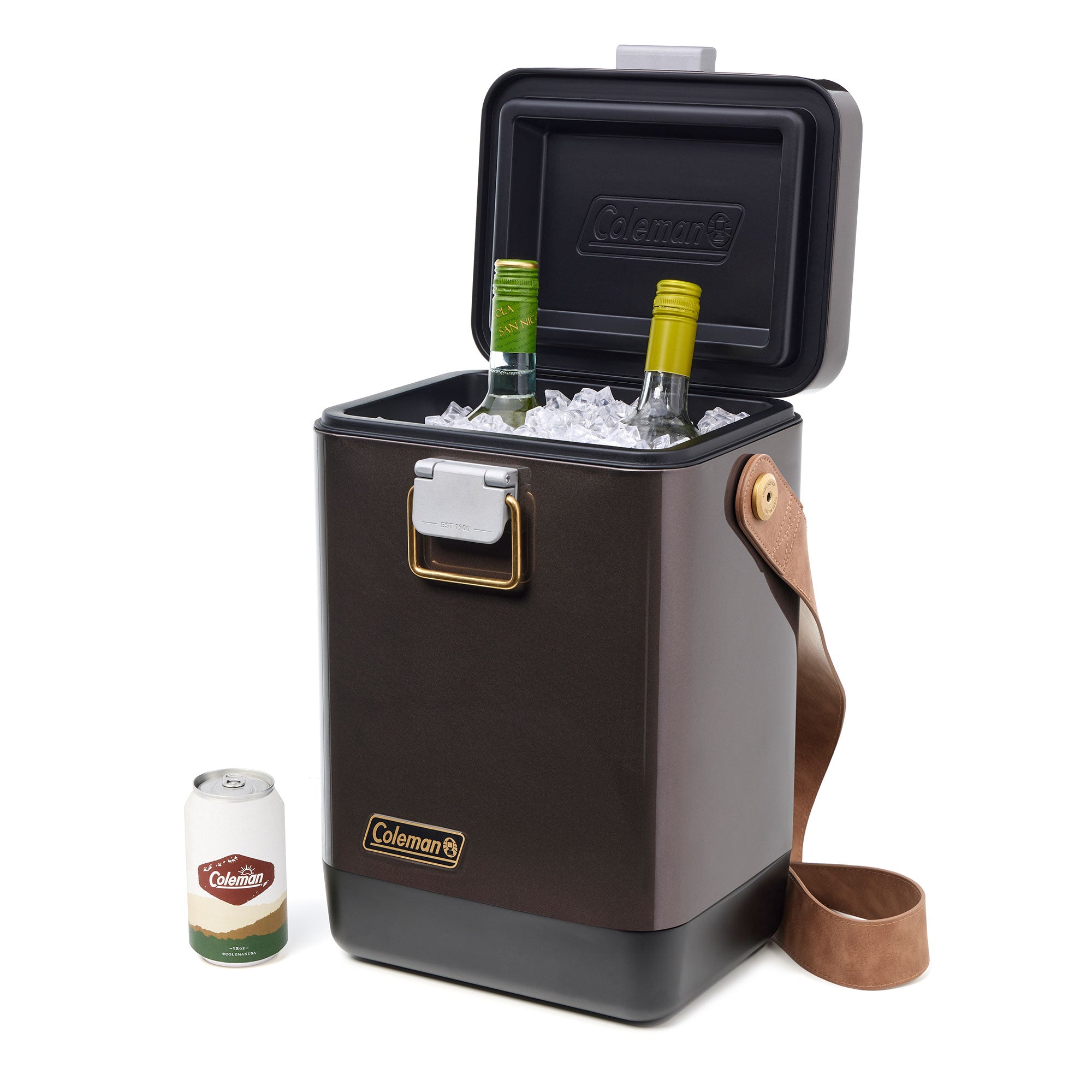 Coleman 1900 Collection 11 Qt Steel Belted Cooler w/ TempLock FX Insulation Lid