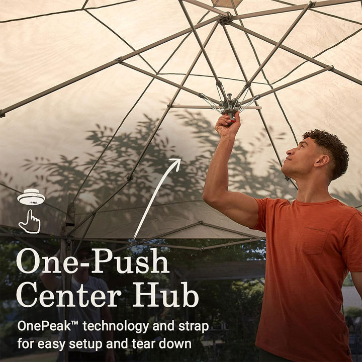 Coleman Back Home 15 x 13 Ft Screen House Instant Setup Canopy Tent, Oak (Used) - VMInnovations