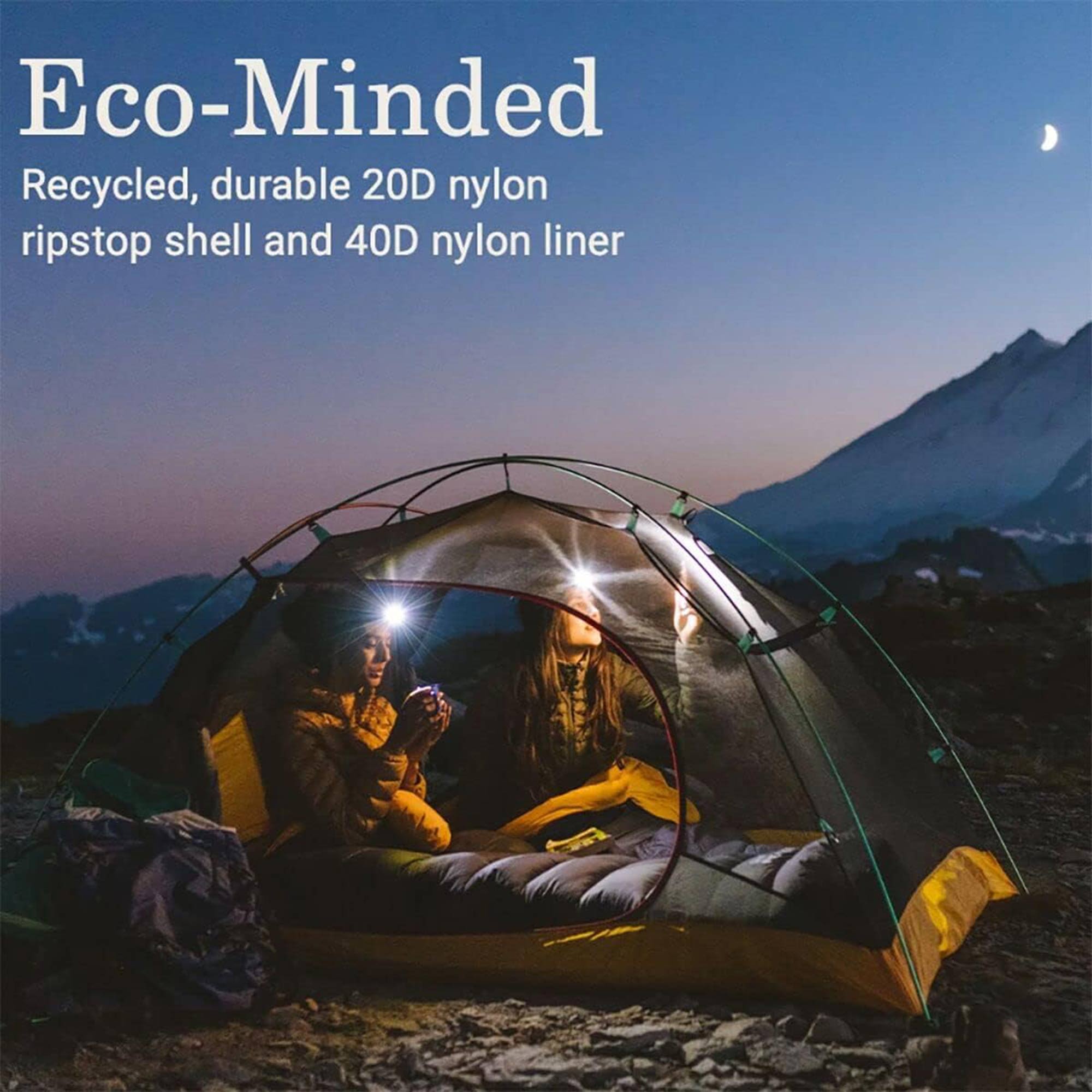 Coleman PEAK1 0 Fahrenheit 1 Person Nylon Mummy Sleeping Bag, Black (Open Box) - VMInnovations