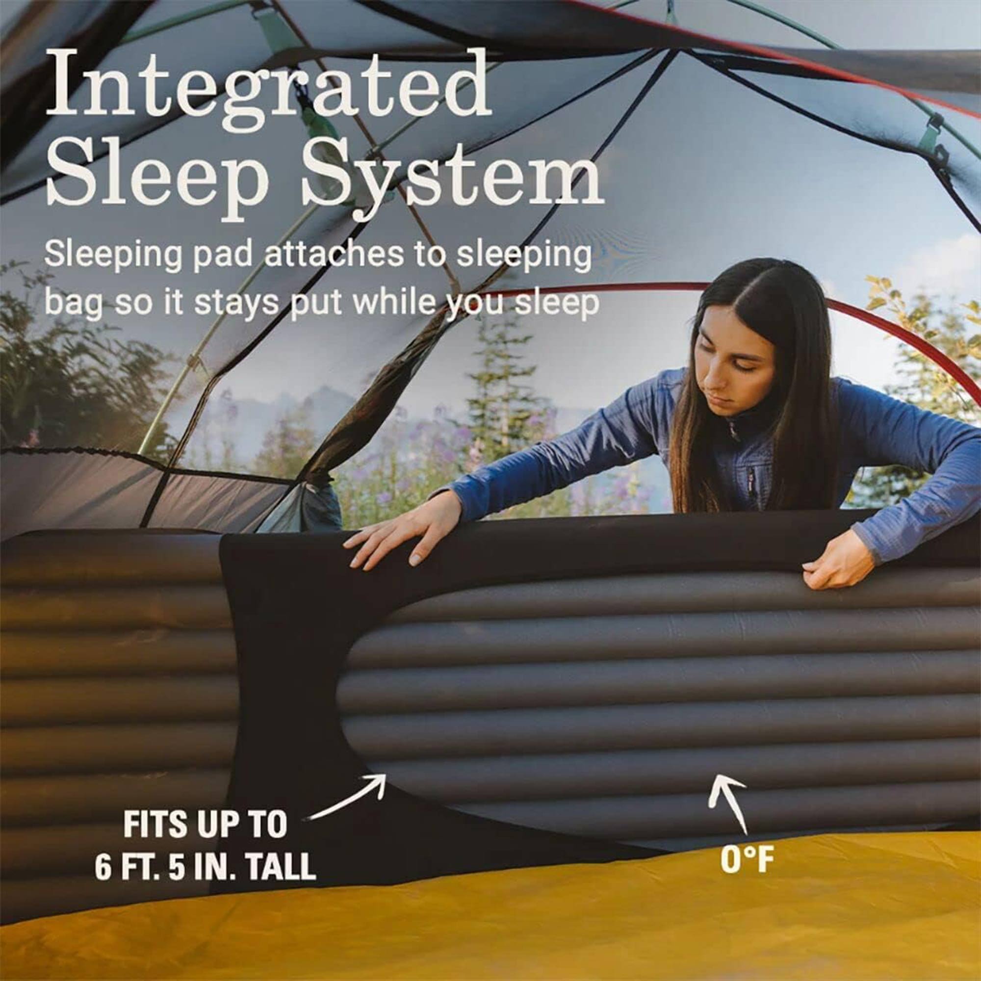 Coleman PEAK1 0 Fahrenheit 1 Person Nylon Mummy Sleeping Bag, Black (Open Box) - VMInnovations