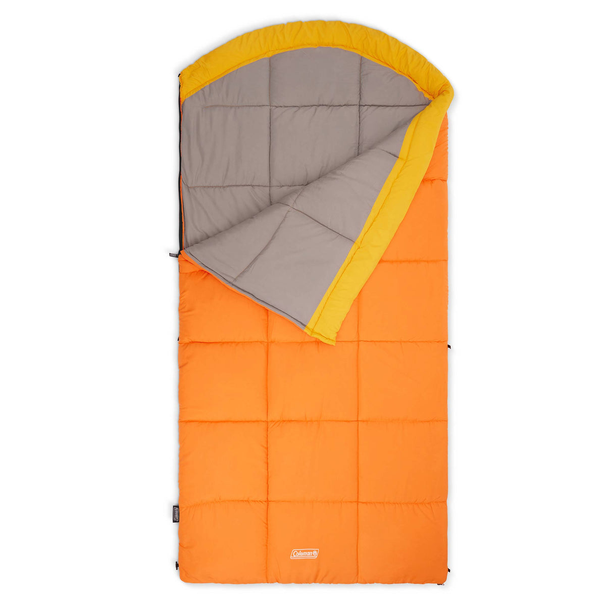 Coleman Arch Bay Cold Weather Sleeping Bag with ZipPlow & Thermolock, Daffodil
