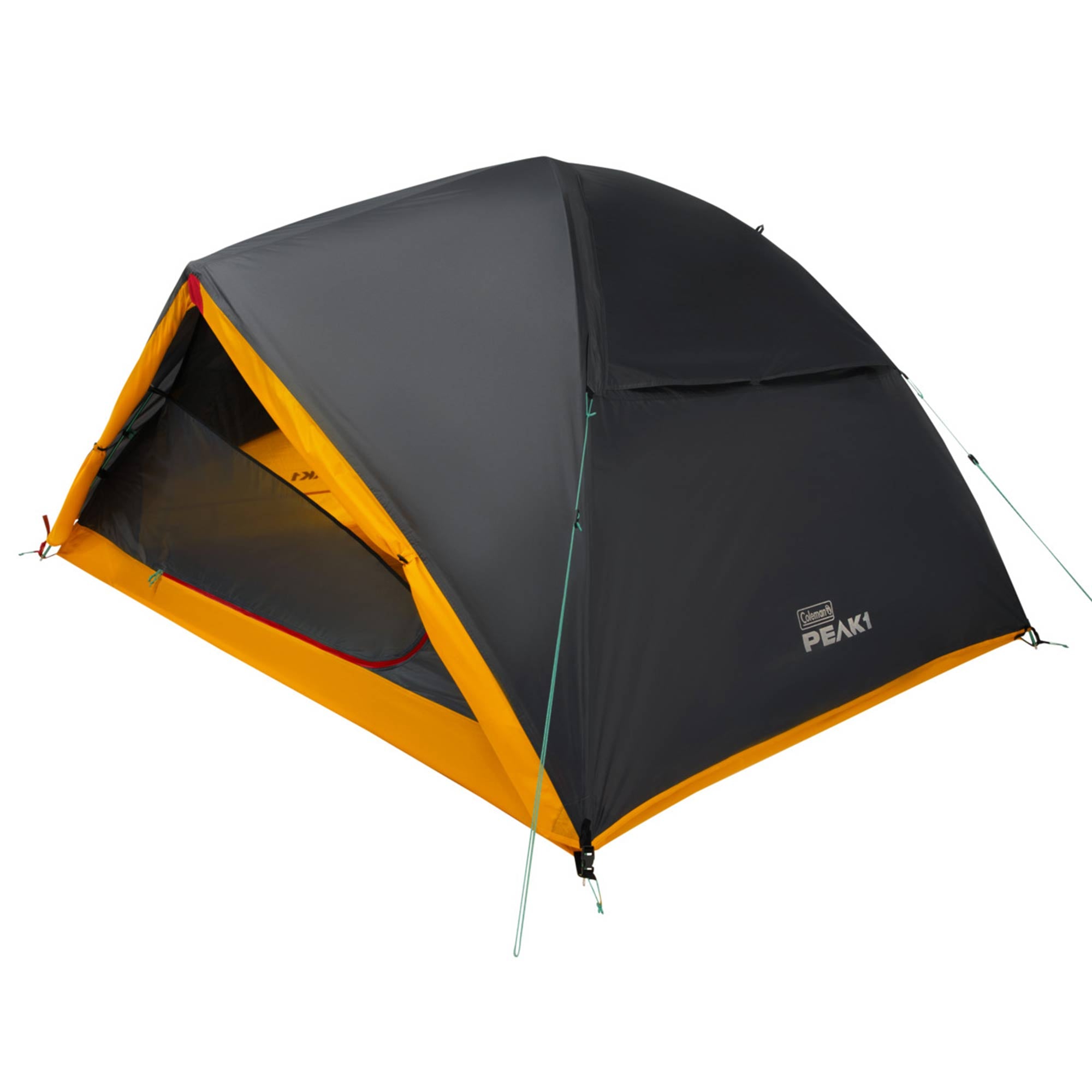 Coleman PEAK1 Premium 3 Person Backpacking Tent w/Waterproof Fabric & Wide Door