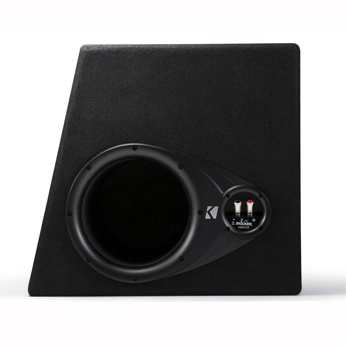 Kicker 43DC122 12 Inch 600 Watt Comp Dual Car Audio Loaded Subwoofer (4 Pack)