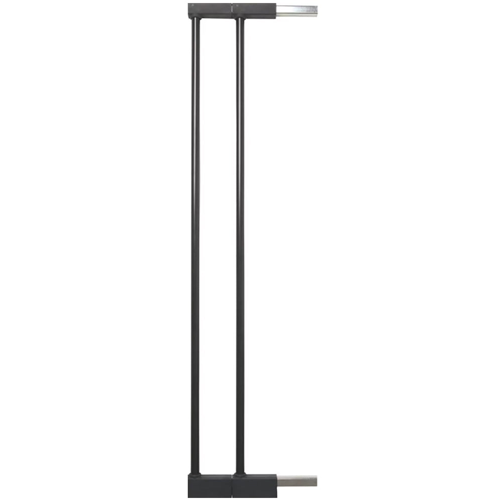 BabyDan Premier Extend-A-Gate 2" x 2.8" Metal Baby/Pet Gate Extension Kit, Black