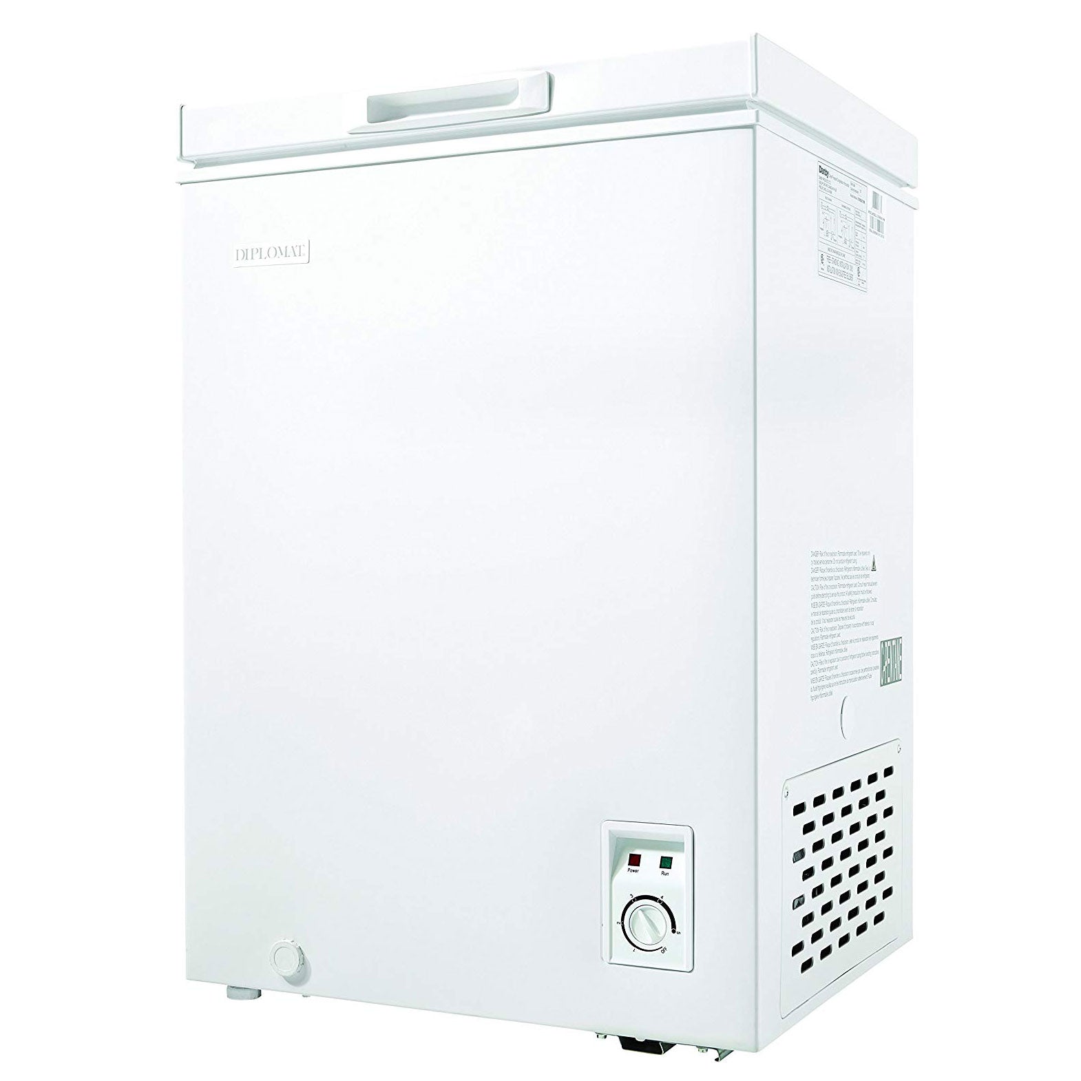 Danby 3.5 Cubic Feet Chest Freezer with Energy Efficient Foam Insulated Cabinet