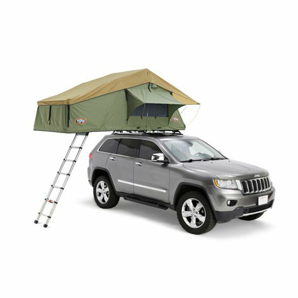 Tepui Tents Explorer Series Autana 3 Person Car Rooftop Camping Tent, Sky Green