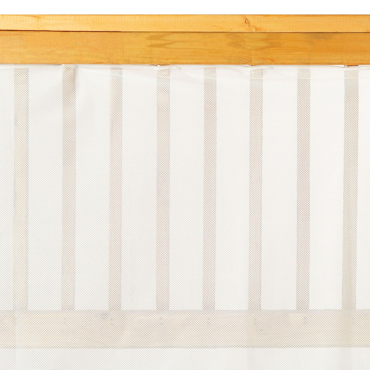 KidCo 15in Stretchy See-Through Mesh Protective Railing Guard, White (Open Box)