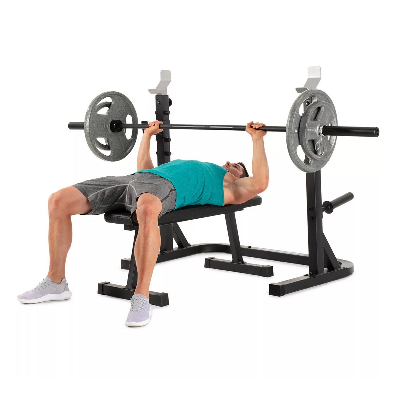 ProForm Sport XT Flat Workout Bench, For Strength and Weight Training, Steel