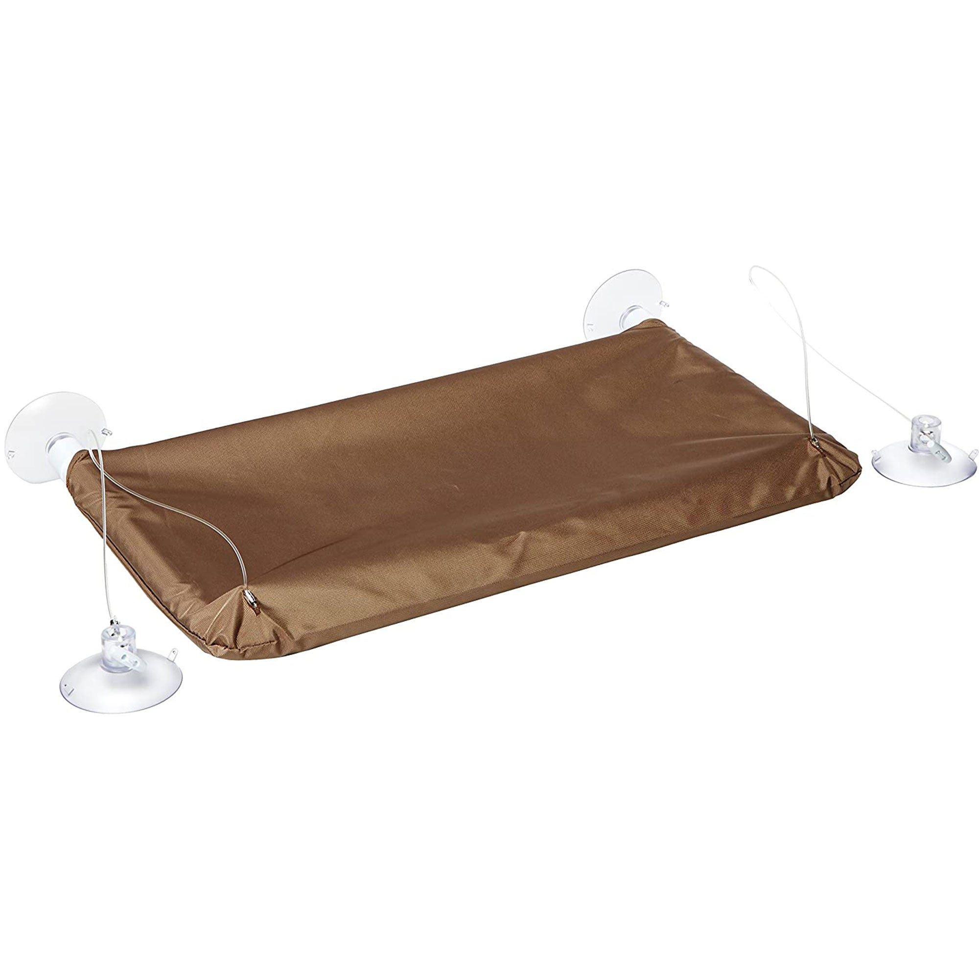 Oster Sunny Seat Cat Window Hammock Perch Bed, Supports Up to 50 Pounds, Brown - VMInnovations