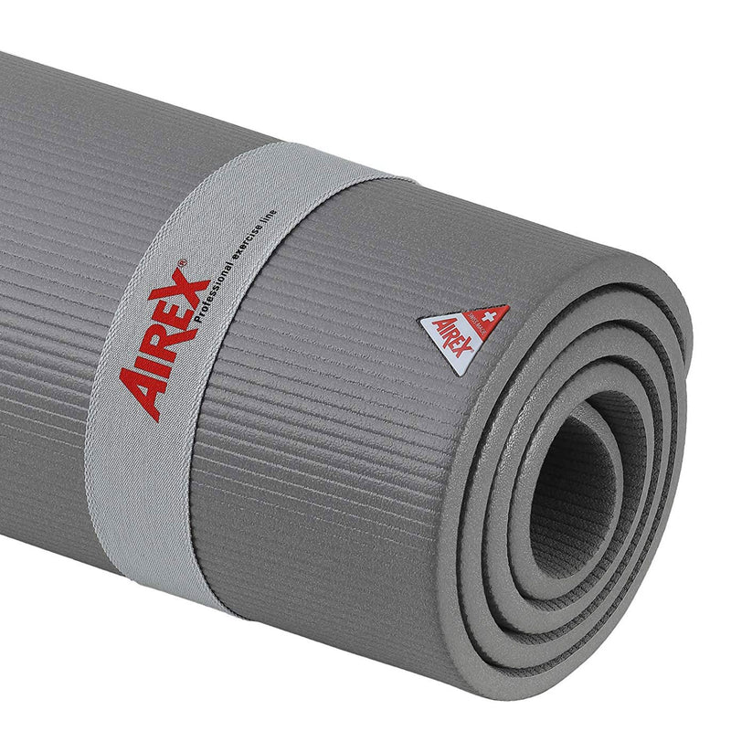 AIREX Corona 200 Workout Exercise Fitness Foam Gym Floor Yoga Mat Pad, Platinum
