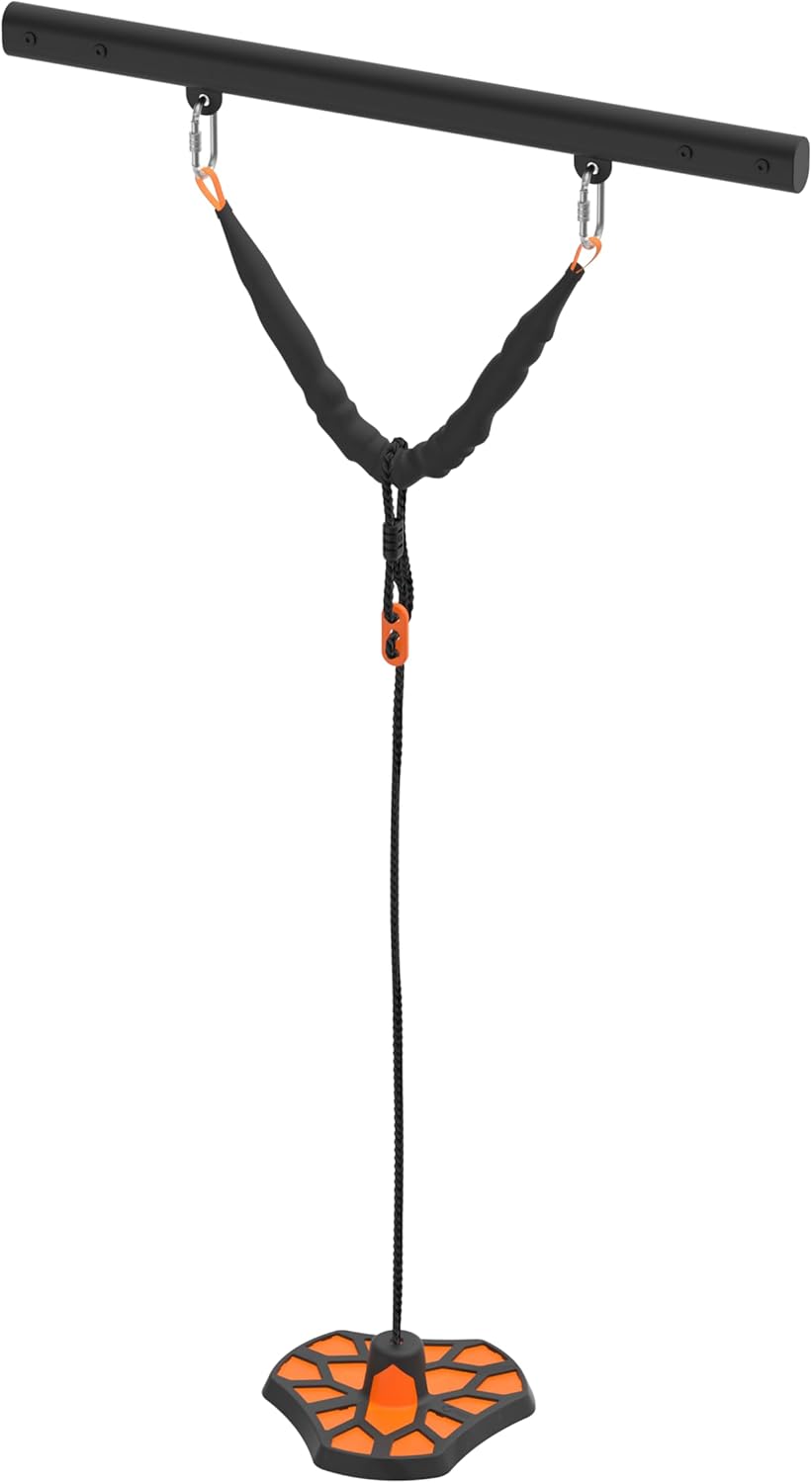 Swing Set Upsize Kit (2 Pack) + Max Swingset Box A (2 Pack) + Max Swingset Box B + Max Shade Cover (L) + Nest Swing + Bungee Rope + Bounce Swing only (no bungee) + Spin Swing - VMInnovations