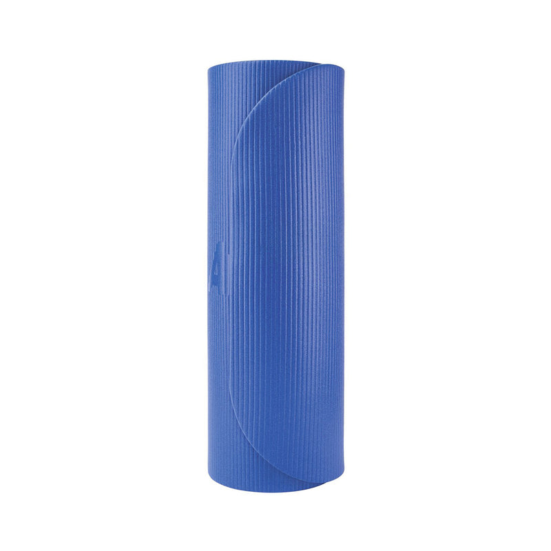 Airex Fitline 120 Workout Exercise Fitness Foam Gym Floor Yoga Mat, Blue (Used)