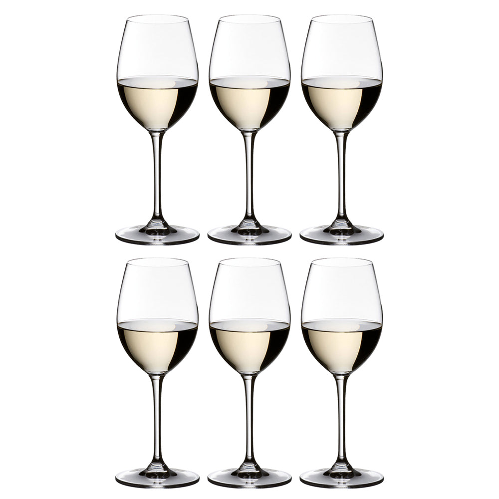 Riedel Vinum Crystal Sauvignon Blanc/Small Dessert White Wine Glass (6 Pack)