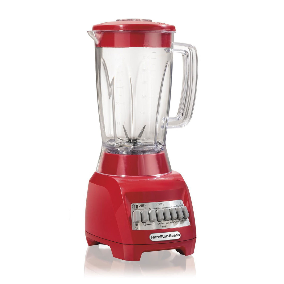 Hamilton Beach 48 Ounce Countertop Blender with The Blender Bible Recipe Guide