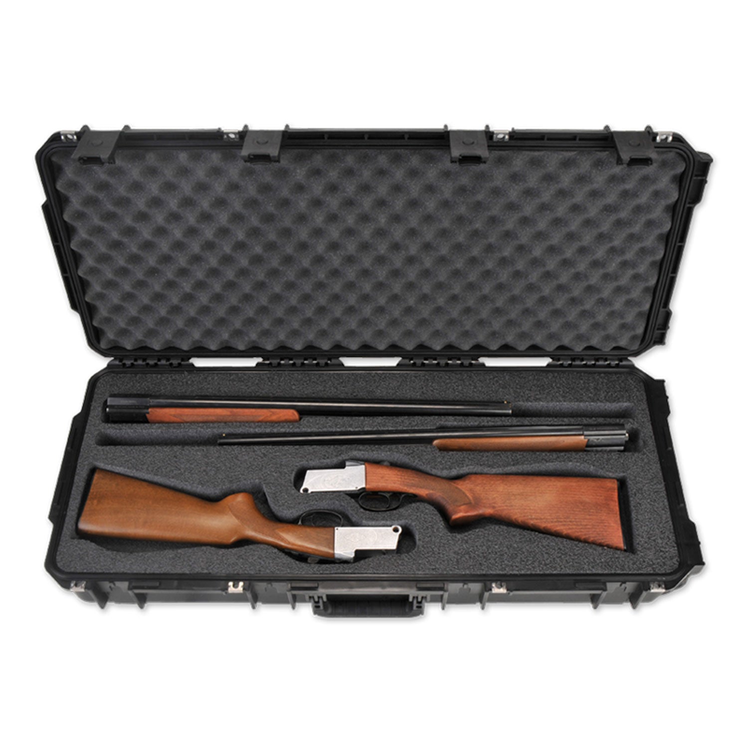 SKB Cases iSeries Hard Exterior Double Breakdown Shotgun Case, Black (Open Box) - VMInnovations